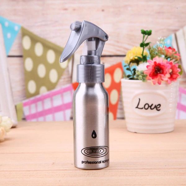 Aufbewahrungsflaschen 60 ml Mini-Aluminium-Salon-spezielle Schönheits-Haar-Styling-Sprayer-Wasserflasche