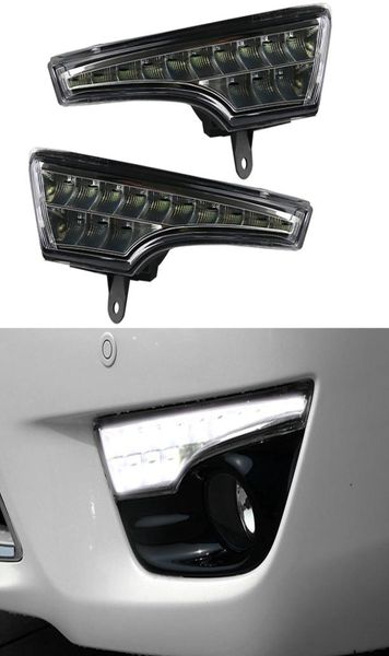 1 par drl luzes diurnas nevoeiro capa da lâmpada farol 12v luz do dia para nissan altima teana 2013 2014 2015 20169500126