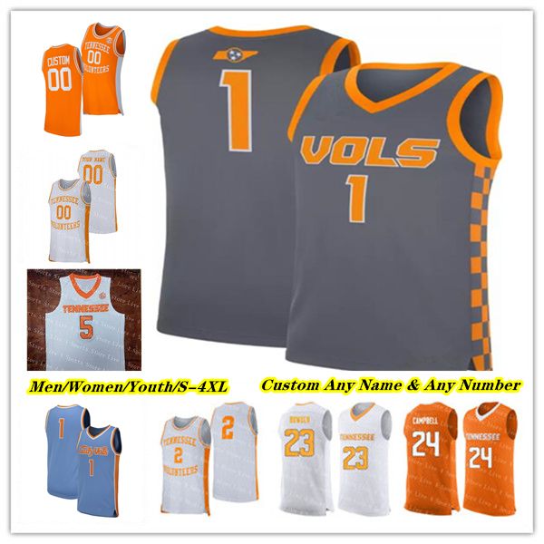 NCAA College Tennessee Volunteers Vols Basketballtrikot Dalton Knecht Jonas Aidoo Zakai Zeigler JOSIAH JAMES Gainey Santiago Vescovi Jahmai Mashack Tobe Awaka