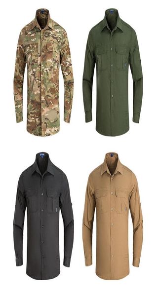 Camisa camuflada tática, equipamento para esportes ao ar livre, caça na selva, floresta, camisa de tiro, vestido de batalha, uniforme de combate, roupas BDUNO053384641