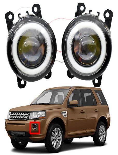 Luz de nevoeiro para Freelander 2 II LR2 L359 2006-2015 Luzes diurnas de alta qualidade LED Angel Eye Styling pair9306335