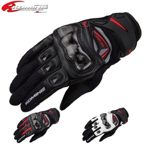 GK224 Carbon Protect Leder Mesh Handschuh Motorrad Downhill-Bike Offroad Motocross Handschuhe Für Männer2625616