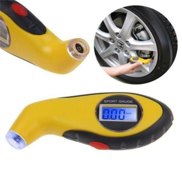Novo medidor de pressão dos pneus roda testador ar portátil lcd digital ferramentas reparo diagnóstico para carro automóvel motocicleta8551156