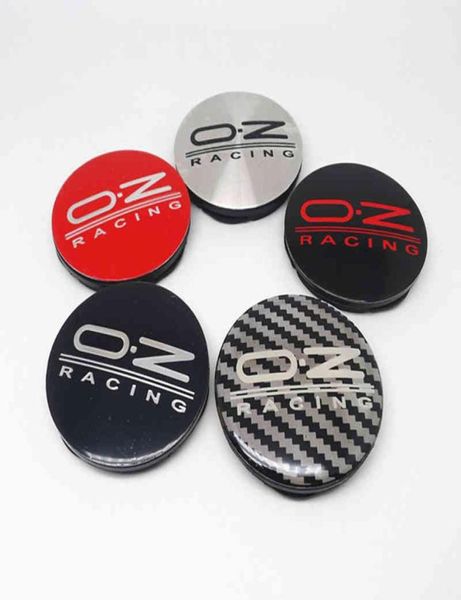 4pcs 9 cores OZ Racing M582 cubos de tampa central de roda 55mm jantes capa emblema emblema à prova de poeira7614114