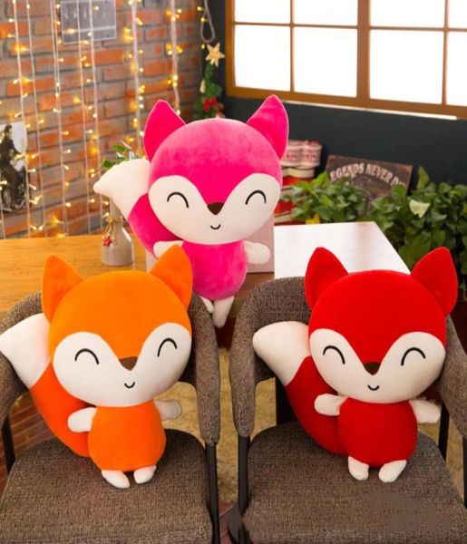 24 cm Kawaii Puppen Fuchs Plüsch Kuscheltiere Spielzeug für Mädchen Kinder Jungen Spielzeug Plüsch Kissen Füchse Gefüllte Stofftier Puppe7574544