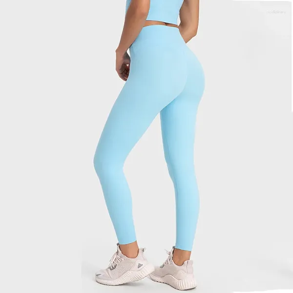 Calças ativas wyplose leggings mais altas para fitness esporte feminino roupas esportivas sexy yoga apertado elástico energia ginásio treino nu compressa