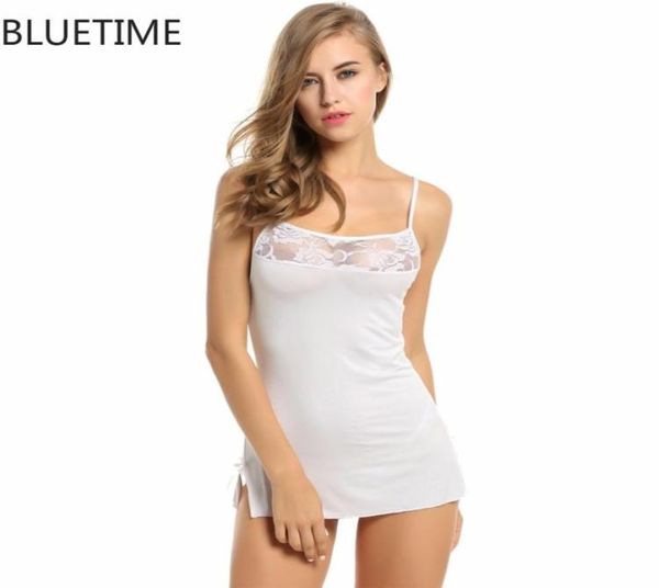 Intimo donna sexy lingerie plus size abito erotico babydoll porno costumi sessuali chemise nighty camicia da notte in pizzo abbigliamento lenceria Y15262317