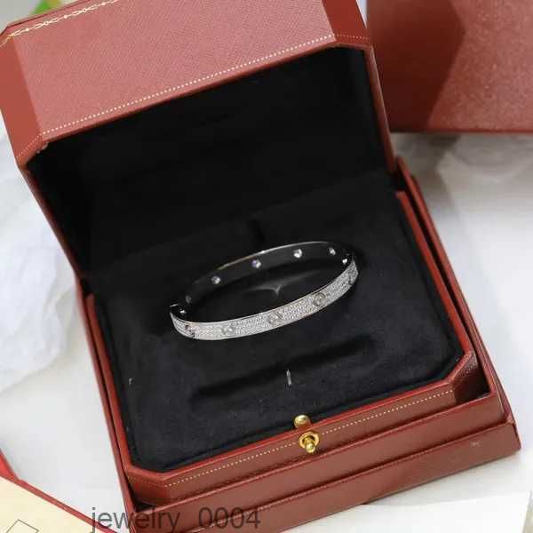 Bracciale bracciale di design braccialetti di lusso coppia regalo di compleanno San Valentino fidanzata gioielli diamanti cento BLWE