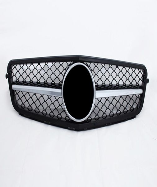 20072014 ano grades de malha para c classe w204 c63 abs material corrida grille substituição amortecedor dianteiro3929007