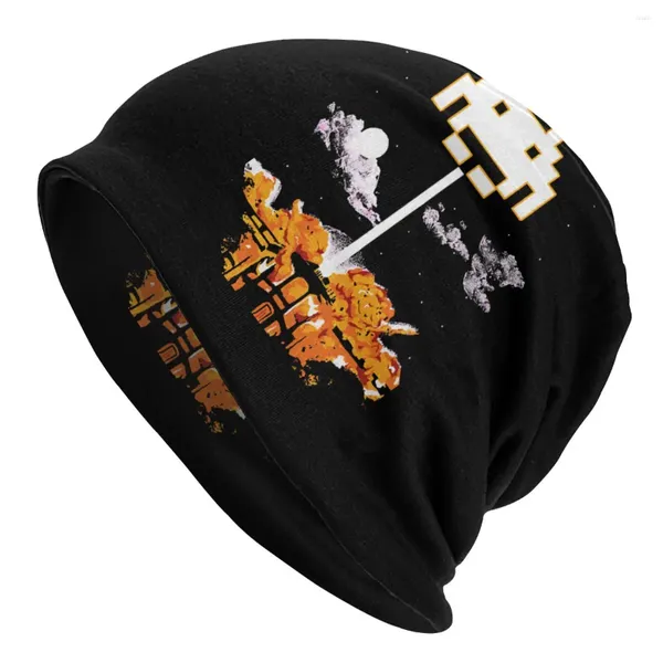 Berretti Space Invaders Day Bonnet Hat Cappelli da lavoro Autunno Inverno Sci Gamer Aliens Skullies Berretti Berretto caldo da donna per uomo adulto