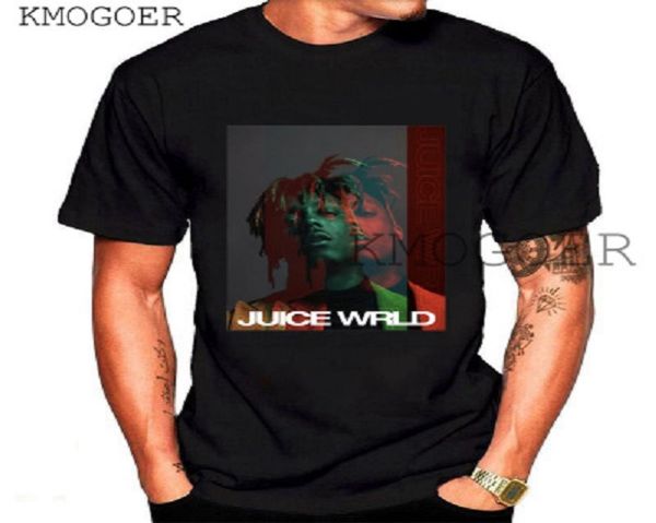 Hip Hop Sänger Respect Juice WRLD Print T Shirt Männer Streetwear Swag Mode Unisex Tops Rapper Fan Club Men039s Harajuku Tshir6860549