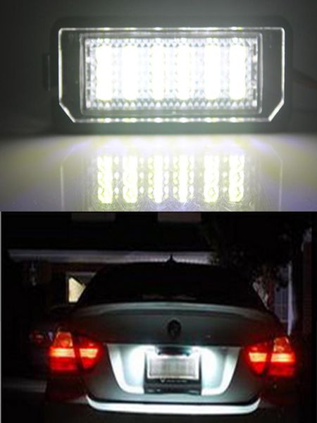 2 pzlotto Super Luminoso Auto Luce Targa Per Scirocco Golf 4 5 6 GTI Car Styling LED Auto Luci Targa SMD 35284016264