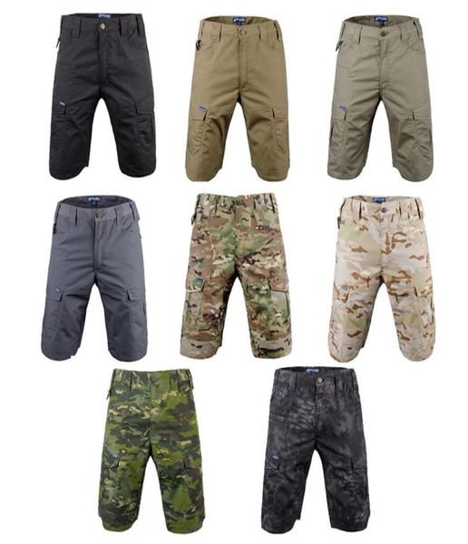Calções de camuflagem tático roupas ao ar livre engrenagem selva caça floresta tiro calças vestido batalha uniforme calças combate no054633608