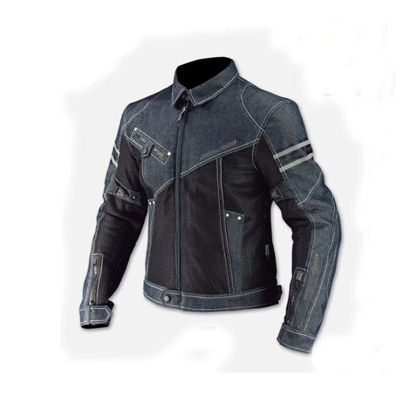 Jaquetas de motocicleta homens equitação motocross enduro corrida jaqueta moto à prova vento coldproof moto roupas proteção jk0061247770