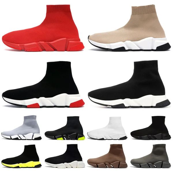 Clássico Meias Sapatos Designer Mulheres Mens Sock Shoe2.0 1.0 Trainer Preto Branco Corredor Sapatilhas Lace Up Mocassins Botas de Luxo Treinadores TN1