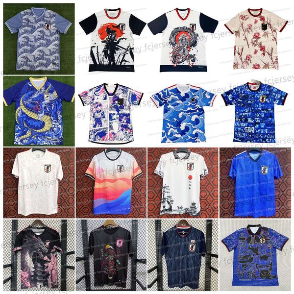 24 25 Jersey de futebol dos desenhos animados ISAGI ATOM TSUBASA MINAMINO ASANO DOAN KUBO ITO KIDS KIT Japonês Uniforme Especial Camisa de Futebol Maillot De Foot sakura Tokyo Dragon 18 19