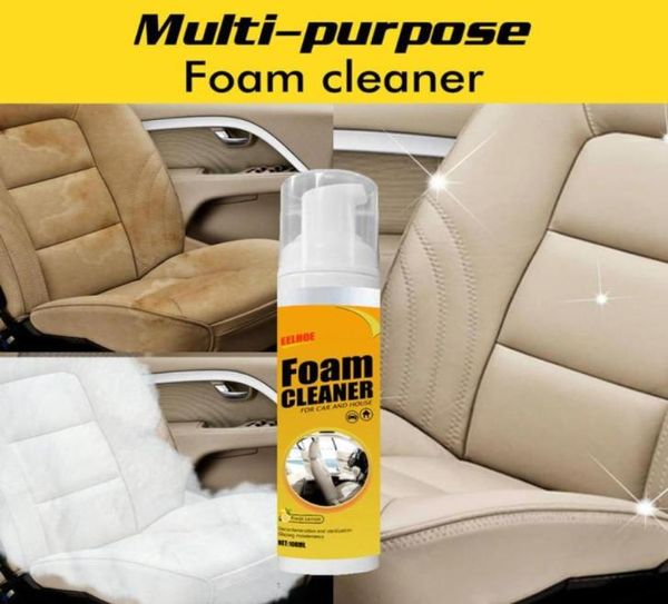 Prodotti per la cura Detergente in schiuma multifunzionale Senza grasso per lavaggio Automoive Interni auto Tetto Soffitto Pulizia della casa1596263