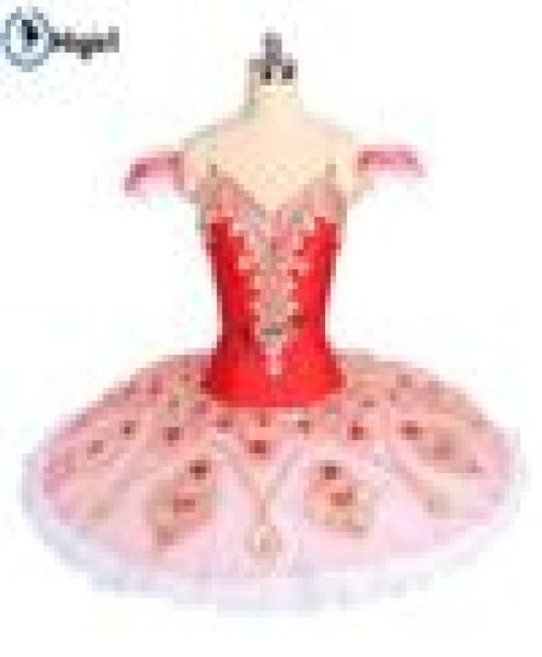 Frauen Rot Rosa La Corsaire Leistung Tutu Ballett Bühne Kostüm Gamzatti Professionelle Ballett Tutus Rock Ballerina BT91767274430