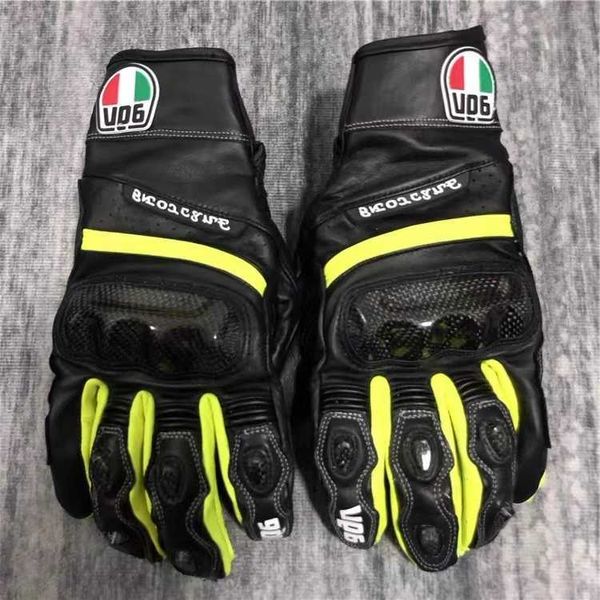 Aagv Guanti Agv Guanti da Equitazione in Fibra di Carbonio Estivi Moto da Corsa in Pelle Anti Goccia Impermeabili Confortevoli per Uomini e Donne in Tutte Le Stagioni Ymk7