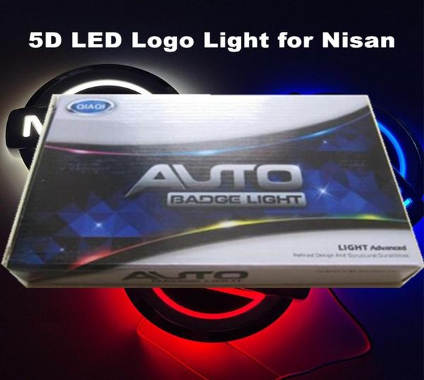 Simboli distintivi emblema led per auto 5D ad alta luminosità logo bianco rosso blu varia dimensioni5143339