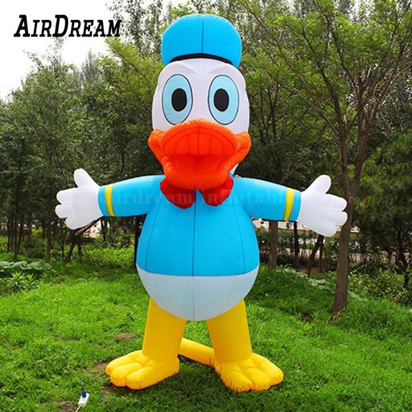 Atacado brinquedo animal personalizado modelo de pato gigante para decoração de publicidade enorme estátua insuflável patos grandes