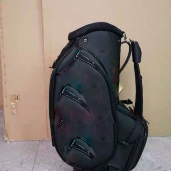 Capa de clube com capacidade de ombro para corpo, dobrável, 1 peça, top de luxo M-U SPORTS, bolsa de golfe feminina, bolsa de carrinho, rodas e haste de tração, acessórios de cristal, organizadores de embalagem