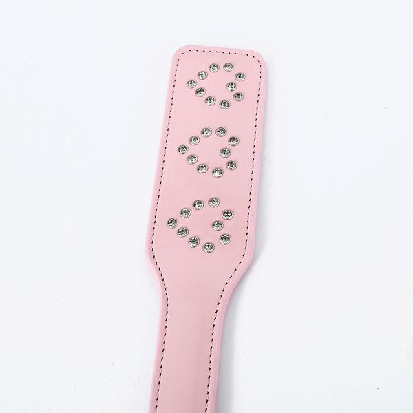 HotX Nuovo stile a forma di cuore rosa sexy in ecopelle sculacciata paddle punire accessori sessuali per adulti coppie di prodotti SM