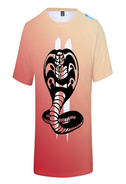 The Karate Kid Men039s Tshirt Cobra Kai Divertente maglietta da uomo Estate Casual T-shirt maschile Hipster Hiphop Tee Shirt Homme Streetwear7130829