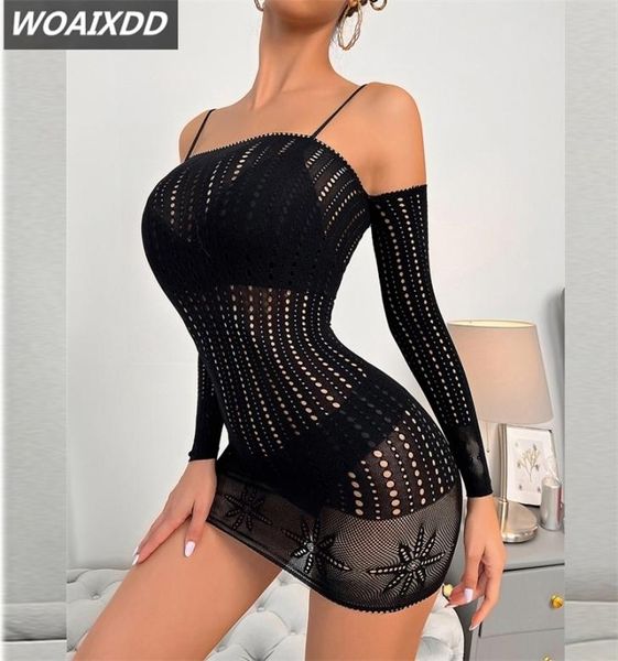 Adulto clube festa de sexo transparente allure saia ver através sexy sem alças perspectiva saco hip saia feminina listra preta mini vestido 27036972