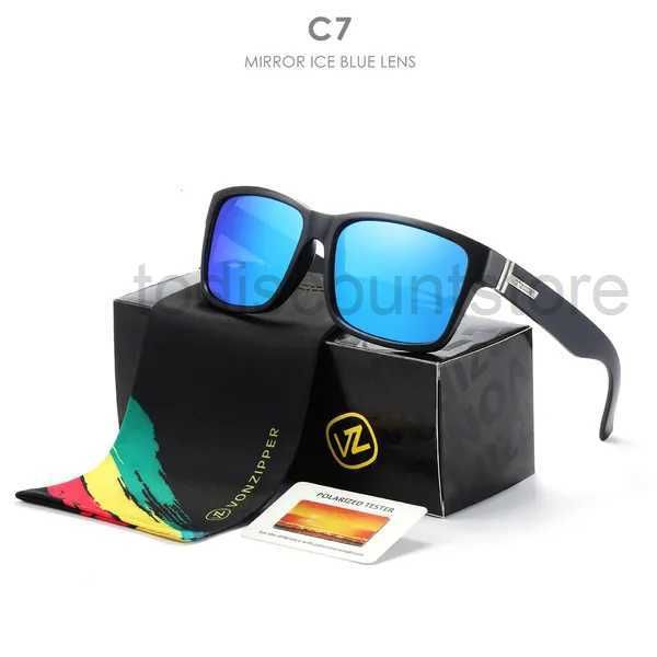 Тактические солнцезащитные очки Vz Vonzipper, поляризованные мужские очки в квадратной оправе, очки в стиле Элмора, Uv400, спортивные солнцезащитные очки для рыбалки, пешего туризма, вождения 230905 6i38a