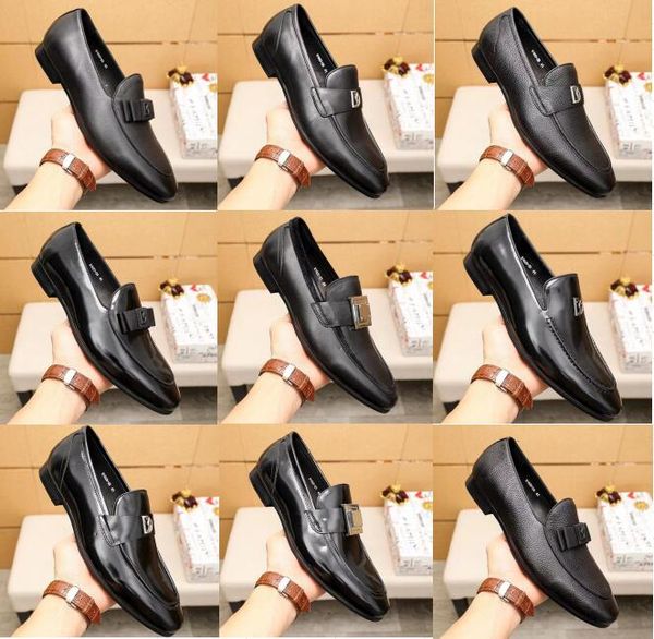 Дизайнерские мужские туфли Banagab Костюмные туфли Кожаные туфли с тройным шарниром для мужских деловых костюмов Туфли дерби из натуральной кожи Мужские британские оксфорды
