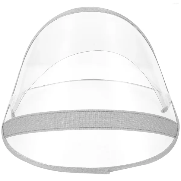 Impermeabili Staccabili Grande Maschera antipioggia Cappello Impermeabile Accessorio Maschere per il viso Tesa in plastica