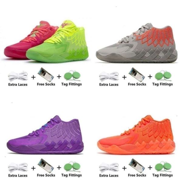 Scarpe sportive Lamelo Shoe Lamelo Ball 1 20 Mb01 Uomo Scarpe da basket Sneaker Blast City Lo Ufo Not From Here City Rock Ridge Red Mens Train