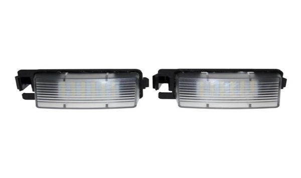 2pcs Hatası 18 3528 SMD LED Lisans Numarası Işık Lambaları Infiniti için Uygun Nissan Skyline V36 G35 G37 350Z2594107