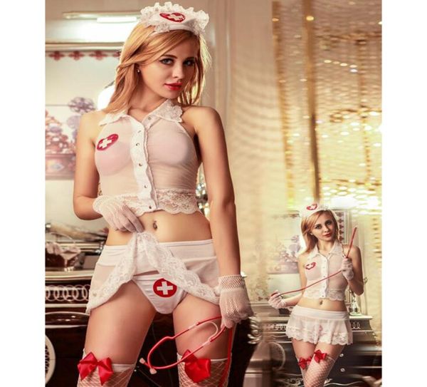 Lady039s сексуальная униформа медсестры женская сексуальная эротическая одежда для доктора униформа медсестры порно эротические костюмы на Хэллоуин 99022650686