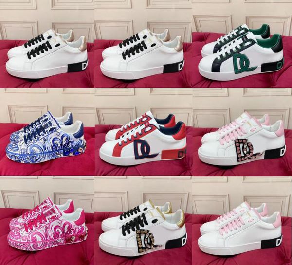 2024 primavera nuove scarpe sportive casual in vera pelle scarpe da tavolo scarpette bianche da uomo scarpe da coppia di lusso