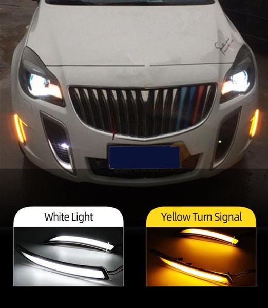 2 Pz Auto LED DRL Per Buick Regal GS Opel Insignia 2010 2011 2012 2013 2014 2015 Nebbia Copertura Luci di Circolazione Diurne kit3703089