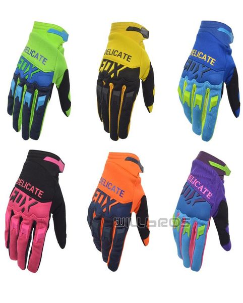 Delicato Fox Air Mesh MX ATV Guanti da gara di motocross Mountain Cycling Dirt Bike Moto Motocicletta Equitazione3814791