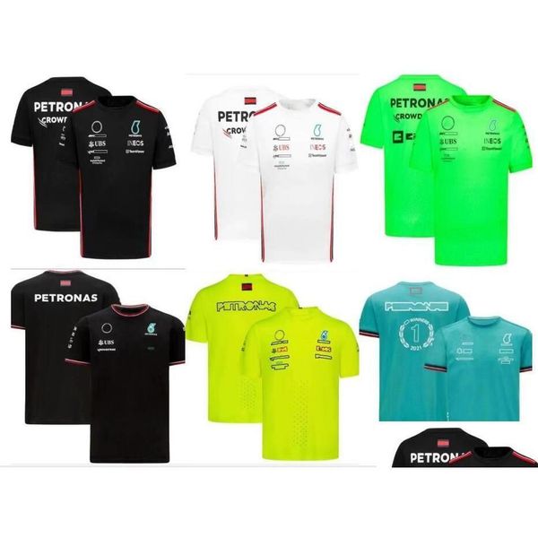 Abbigliamento da motociclista T-shirt da corsa F1 Maglia estiva a maniche corte Stessa consegna personalizzata Dhkcl Mobiles Accessori per moto Dhhsu