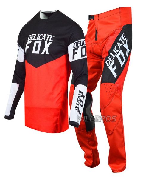 180 Revn MX Jersey Pant Motocross Combo Off Road Dirt Bike SX ATV UTV MTB Red Gear Set2483230