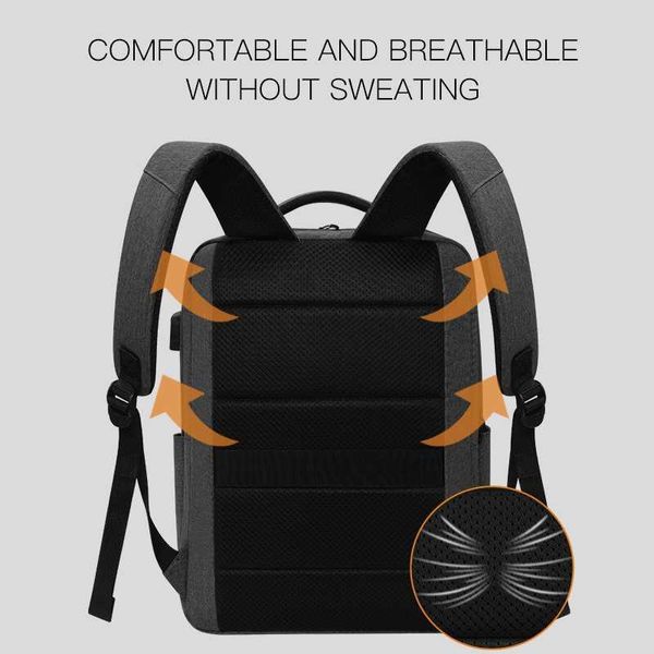 Custodie per laptop Zaino Borsa per laptop Zaino USB da 15,6 pollici Zaino da scuola Zaino 16 Zaino da 17,3 pollici Zaino da viaggio Zaino per il tempo libero maschile Mochila Donna Gril240122