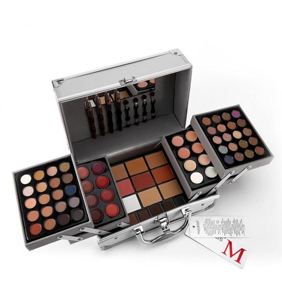 Makeup Palettes Set Matte Shimmer Eyeshadow Face Powder Lipstick Professional Makeup Kit Bronzer Blusher2227707