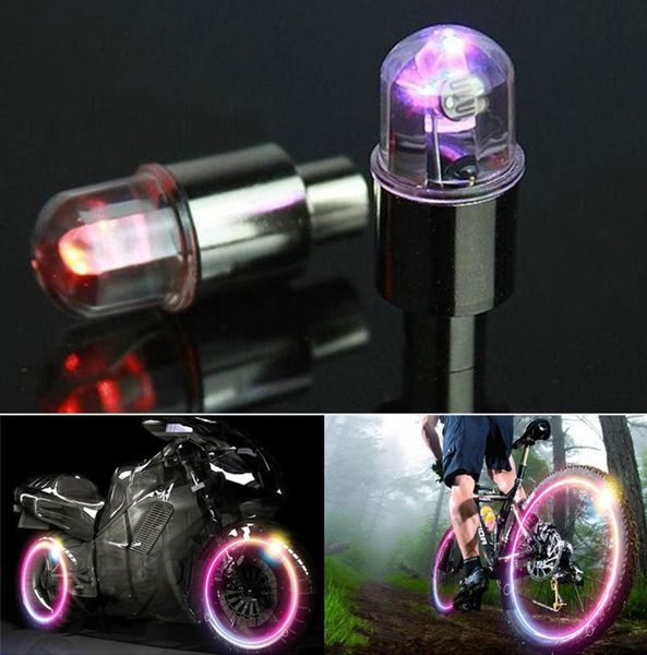 Carro led roda válvula de pneu tampa da haste luz pneu movimento néon iluminação lâmpada bicicleta auto motocicleta carstyling decor7079265