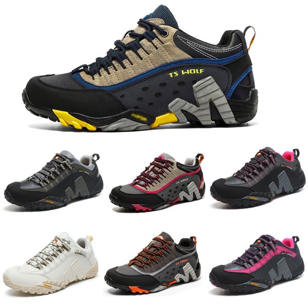 2024 homens escalada caminhadas sapatos sapatos de segurança de trabalho trekking botas de montanha antiderrapante resistente ao desgaste respirável sapato ao ar livre engrenagem tênis 39-45