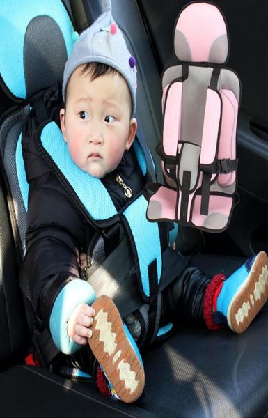 Seggiolino auto regolabile Sicurezza del bambino Protezione portatile Children039s Sedie Ispessimento Spugna Seggiolini per auto Per viaggi per bambini Auto Se9505210