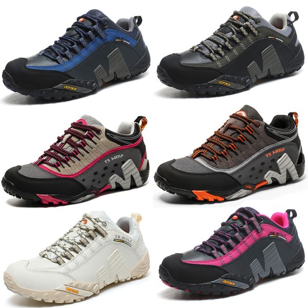 nuovi uomini scarpe da trekking da arrampicata scarpe da lavoro antinfortunistiche scarponi da montagna da trekking sneaker da esterno traspirante resistente all'usura