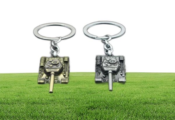 Fashion World Of Tanks WOT Tour Two Colors Optional Metal Tank Keychain Pendant Men039s Birthday Gift 2021 Keychains7061290