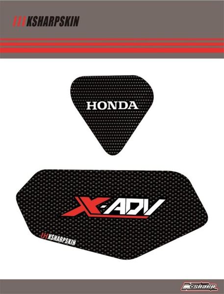 Высокое качество 3D наклейка из углеродного волокна для мотоцикла, наклейка на фару, наклейка на бампер, фара, лампа для бровей для HONDA XADV XADV 7502949792