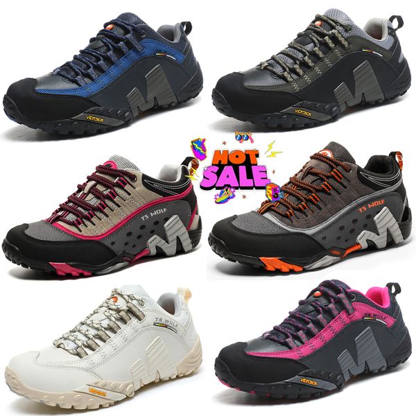 2024 homens caminhadas sapatos malha escalada de montanha trekking esportes sola de borracha treinamento masculino tênis antiderrapante montanha resistente ao desgaste trilha eur 39-45