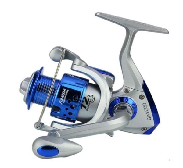 Yomoshi SA10007000 Serie Spinning Carbon Fiber Drag Ultraleichte Süßwasser-Angelrolle 6BB Spin Kunststoff mit Metallkipphebel2511149